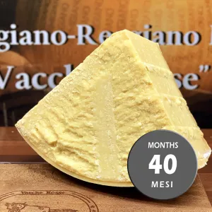 Parmigiano Reggiano Vacche Rosse 40 mesi porzionato