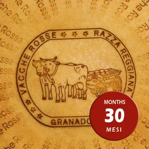 Parmigiano Reggiano forma intera 37 kg - stagionatura 30 mesi